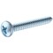 Hillman Sheet Metal Screw, #10 x 1 in, Zinc Plated Steel Pan Head Phillips Drive, 5 PK 41074 - alternate 1